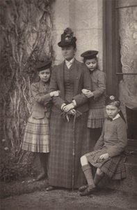 Hertuginnen av Connaught og familie av English Photographer