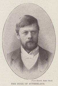 Hertugen av Sutherland av English Photographer