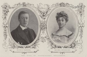 The Duke of Westminsters Engagement av English Photographer