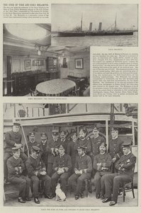 Hertugen av York og HMS Melampus av English Photographer