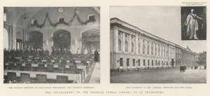 Utvidelsen av det keiserlige offentlige biblioteket i St. Petersburg av English Photographer