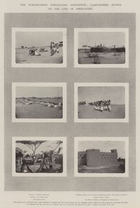 Den kommende Somaliland-ekspedisjonen, kampanjescener på operasjonslinjen