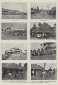 De franske aggresjonene i Vest-Afrika, scener i Royal Niger Company-territoriet av English Photographer