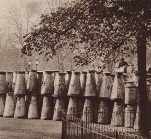 Generalstreiken i 1926, melkedepotet i Hyde Park London av English Photographer