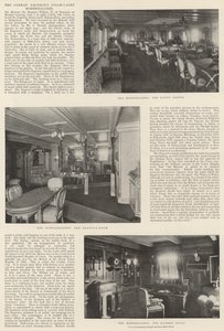 De tyske keiserne Steam-Yacht Hohenzollern