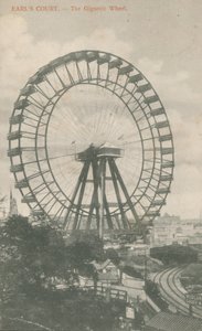 The Gigantic Wheel, Earls Court, London av English Photographer