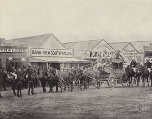 The Gold Escort, Coolgardie av English Photographer