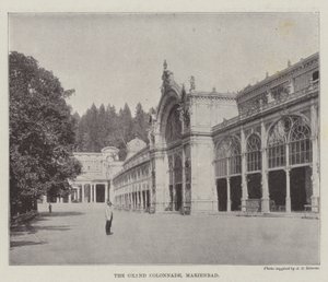 The Grand Colonnade, Marienbad av English Photographer
