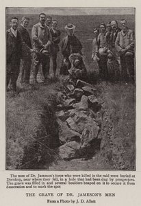 Graven til Dr Jamesons Men av English Photographer