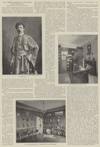 De greske statsrådene drar fra England