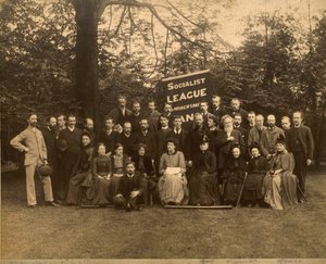 Hammersmith-grenen av Socialist League av English Photographer
