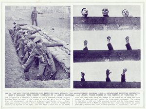 Håndgranaten, fra The Illustrated War News, publisert 22. november 1939 av English Photographer