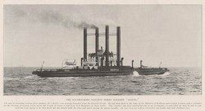 The Ice Breaking Railway Ferry Steamer Scotia av English Photographer
