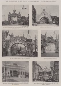 Innvielsen av det australske samveldet, feiringer i Sydney av English Photographer