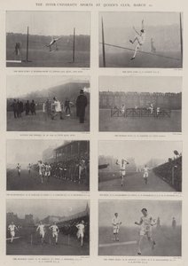 The Inter-University Sports på Queens Club, 21. mars av English Photographer