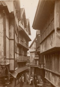 Den internasjonale helseutstillingen i South Kensington: Reproduction of London in the Olden Time av English Photographer