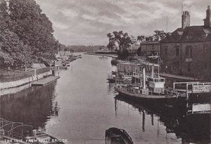 The Isis, fra Folly Bridge av English Photographer