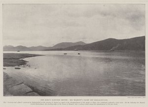 Kings Scottish Cruise, His Majestys Yacht utenfor Ballachulish av English Photographer