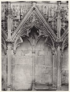 The Lady Chapel, Ely Cathedral: North Side, XVIII (s/hv-bilde) av English Photographer