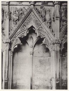 The Lady Chapel, Ely Cathedral: South Side, XIX (s/hv-bilde) av English Photographer