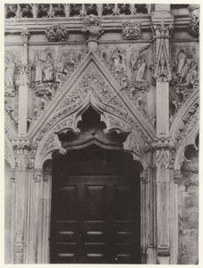 The Lady Chapel, Ely Cathedral: South Side, XI (s/hv-bilde) av English Photographer