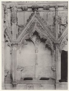 The Lady Chapel, Ely Cathedral: South Side, from East, I (s/hv-bilde) av English Photographer