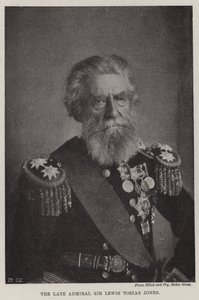 Den avdøde admiral Sir Lewis Tobias Jones av English Photographer