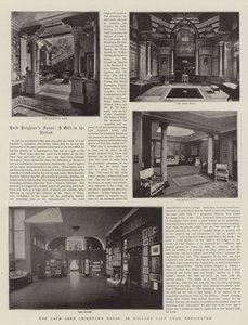 The Late Lord Leightons House, i Holland Park Road, Kensington