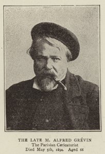 Den avdøde M Alfred Grevin av English Photographer