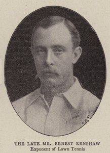 Den avdøde herr Ernest Renshaw av English Photographer