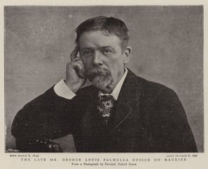 Den avdøde herr George Louis Palmella Busson Du Maurier av English Photographer