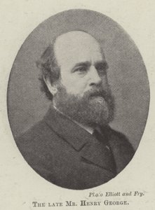 Avdøde Mr Henry George av English Photographer