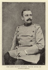 Den avdøde prins Leopold, prins Royal av Anhalt-Dessau av English Photographer