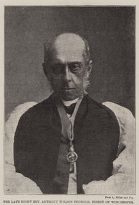 Den sene høyre pastor Anthony Wilson Thorold, biskop av Winchester av English Photographer