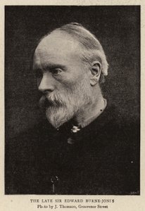 Den avdøde Sir Edward Burne-Jonts av English Photographer