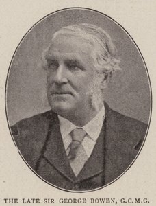 Den avdøde Sir George Bowen, GCMG av English Photographer