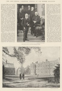 Leys School, Cambridge, åpning av vitenskapsbygningene