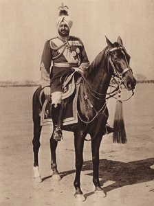 Maharajaen av Patiala (s/h-bilde) av English Photographer