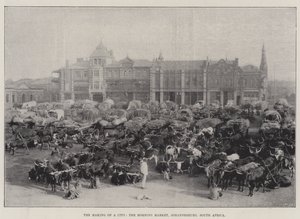 The Making of a City, Morning Market, Johannesburg, Sør-Afrika