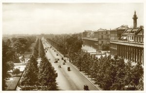 The Mall, London (s/hvitt bilde) av English Photographer