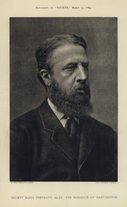 The Marquis of Hartington (s/hvitt bilde) av English Photographer
