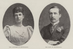 Ekteskapet til Lord Huntingdon av English Photographer