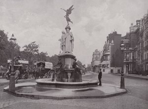 Memorial Fountain i Park Lane av English Photographer