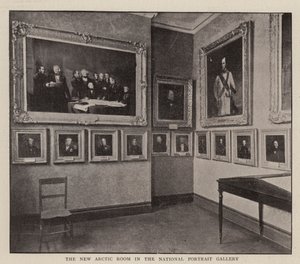 Det nye arktiske rommet i National Portrait Gallery av English Photographer