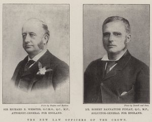 The New Law Officers of the Crown av English Photographer