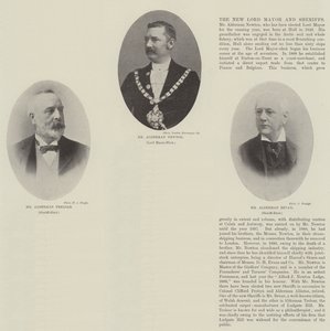 Den nye Lord Mayor og Sheriffs av English Photographer