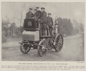 Den nye motorbrannmotoren til LCC brannvesen av English Photographer