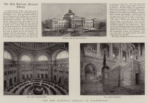 Det nye nasjonalbiblioteket i Washington av English Photographer