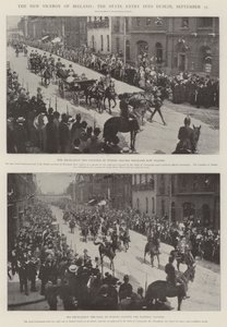 The New Viceroy of Ireland, statens inntreden i Dublin, 25. september