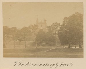 Observatoriet og parken, Greenwich av English Photographer